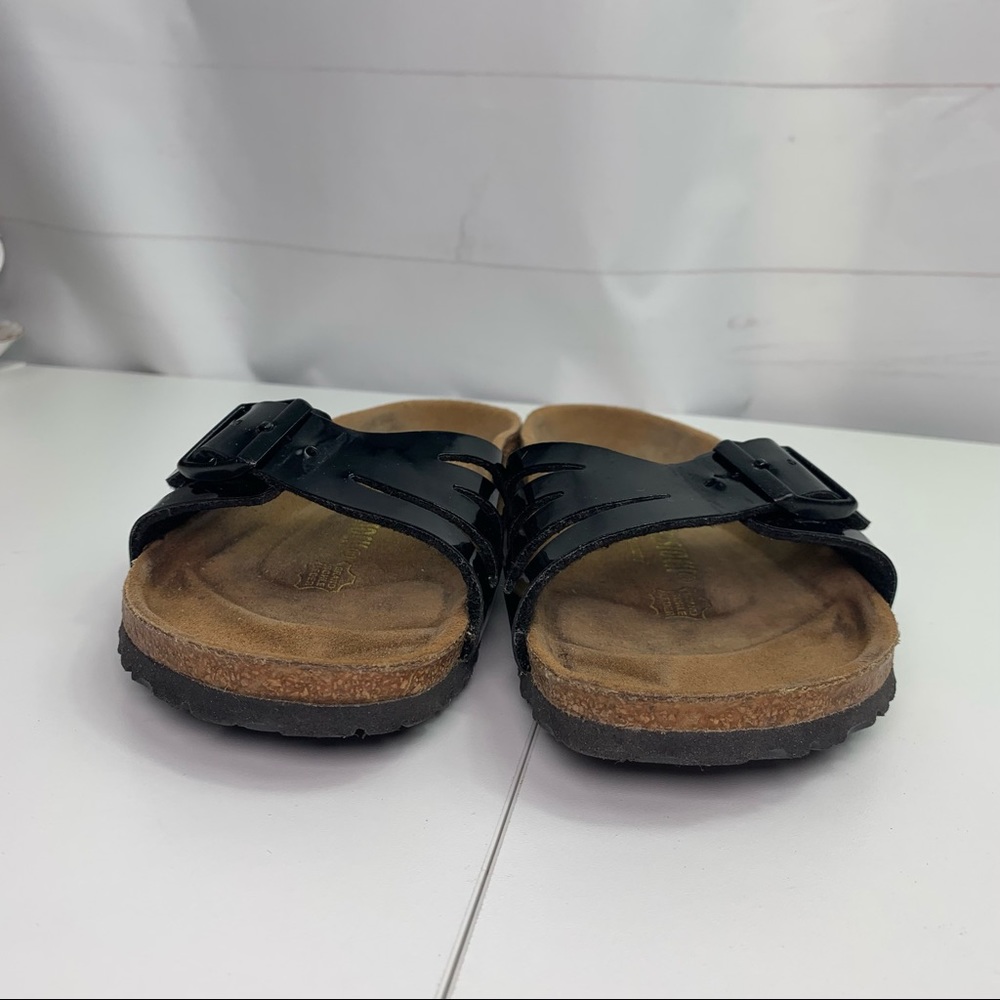 Birkenstock Black patent Sandals Women’s 8 - Picture 7 of 10